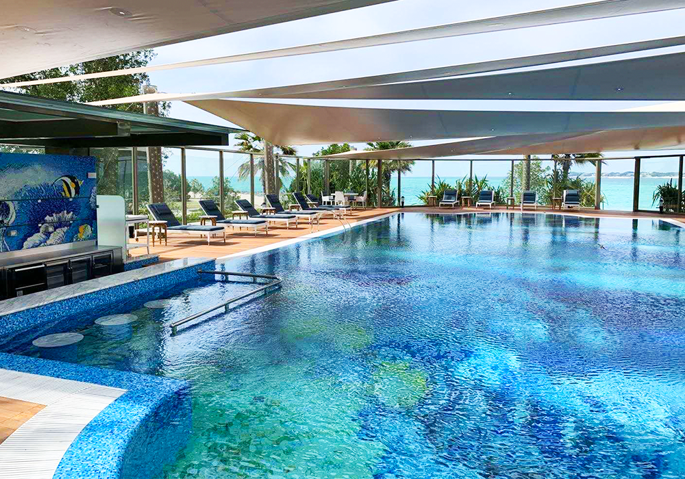 Hồ bơi ở Miami, Mỹ